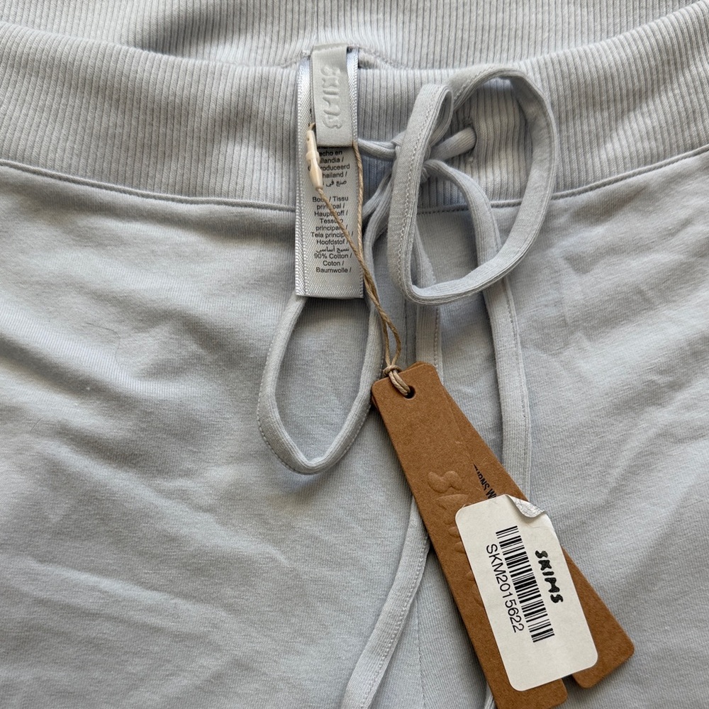 NWT Skims Light Blue/Gray Lounge Pants Size S - Picture 2 of 6